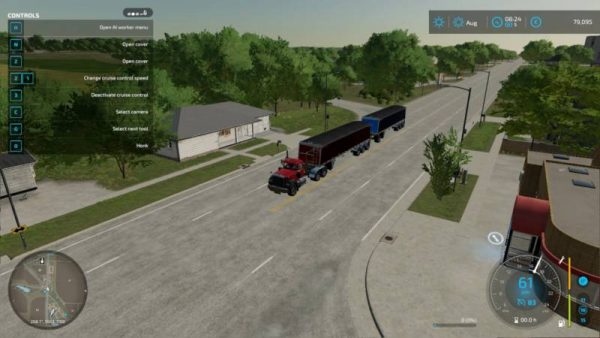 FS22 DISTINCTION TRIPLE HOPPER BULK WITH HITCH V1.0.0.0 • Farming ...