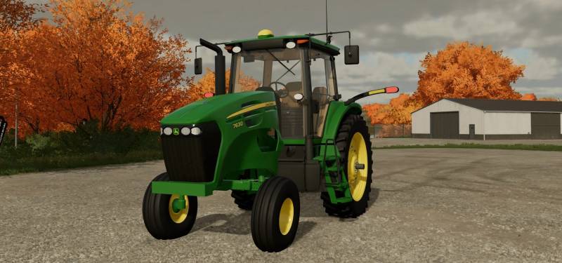 FS22 JOHN DEERE 7030 2WD V1.0.0.0 • Farming simulator 19, 17, 22 mods ...