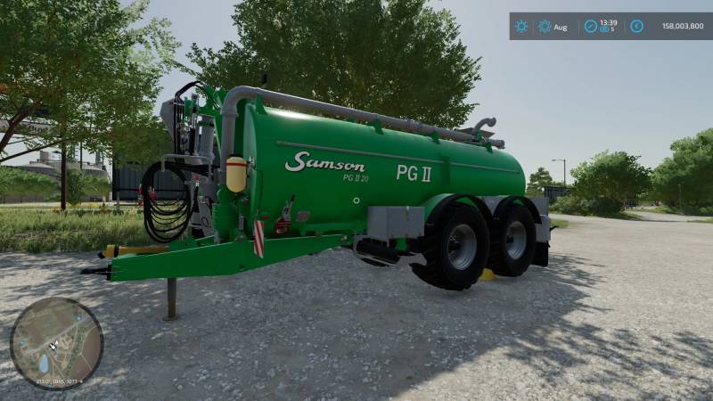 FS22 SAMSON PG II 20 V1.0.0.0 • Farming simulator 19, 17, 22 mods ...