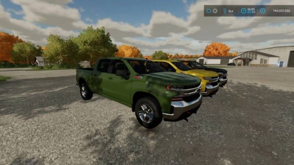 FS22 2019 CHEVY SILVERADO V2.0.0.0 • Farming simulator 19, 17, 22 mods ...