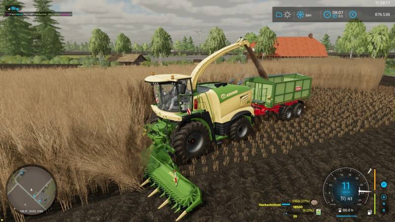 FS22 KRONE X-COLLECT 900-3 PAPPELSCHNEIDWERK V1.0.2.0 • Farming ...