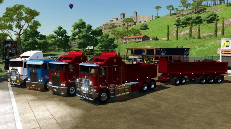 FS22 KENWORTH K108 TIPPER PACK V1.0.0.0 • Farming simulator 19, 17, 22 ...