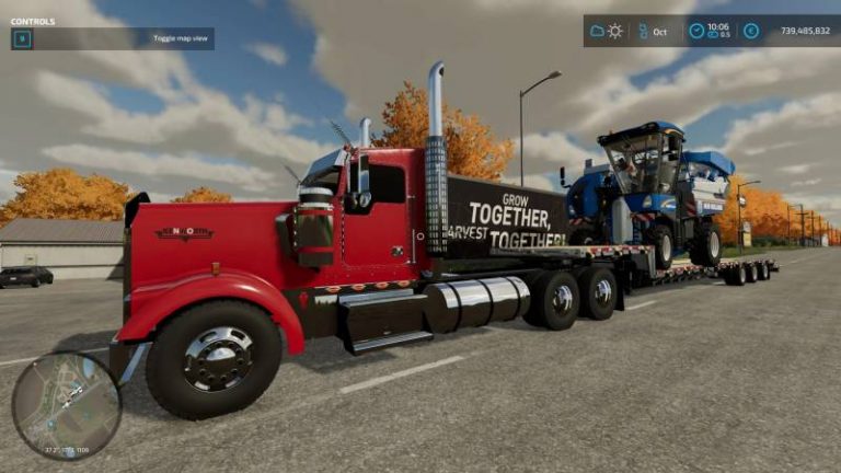 Fs22 Kenworth W900 V1.0.0.0 • Farming Simulator 19, 17, 22 Mods 