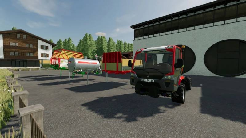 Fs22 Lindner Unitrac 92 P5 V1100 • Farming Simulator 19 17 22 Mods 0201