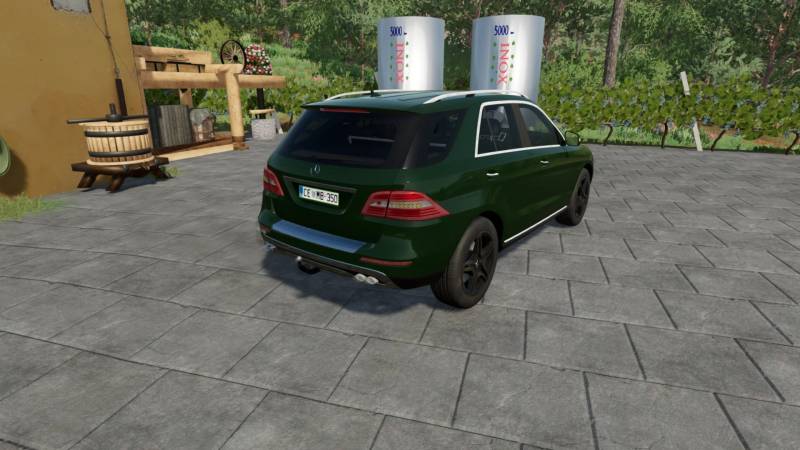 Fs22 Mercedes Benz Ml V1 0 0 0 • Farming Simulator 19 17 22 Mods