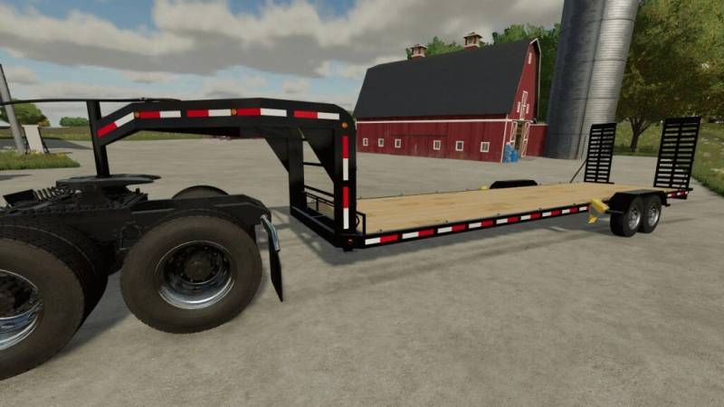 FS22 30' FLATBED TRAILER V1.0.0.0 • Farming simulator 19, 17, 22 mods ...