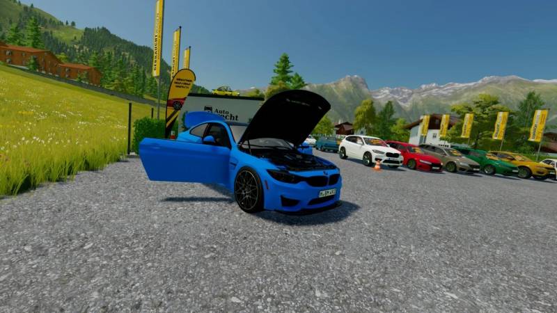 FS22 BMW M4 V1.0.0.0 • Farming simulator 19, 17, 22 mods | FS19, 17, 22 ...