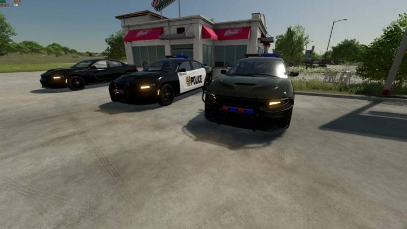 FS22 DODGE CHARGER SRT HELLCAT POLICE CRUISER V1.0.0.0 • Farming ...