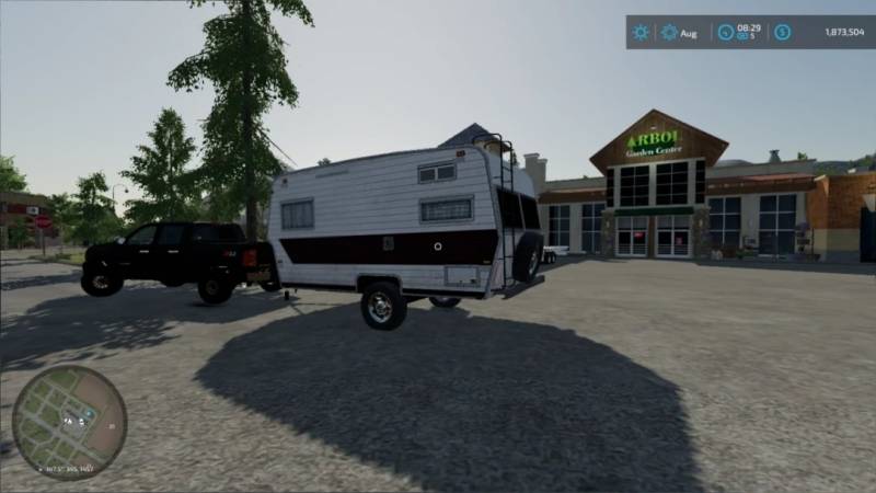 FS22 SMALL CAMPER V1.0.0.0 • Farming simulator 19, 17, 22 mods | FS19 ...