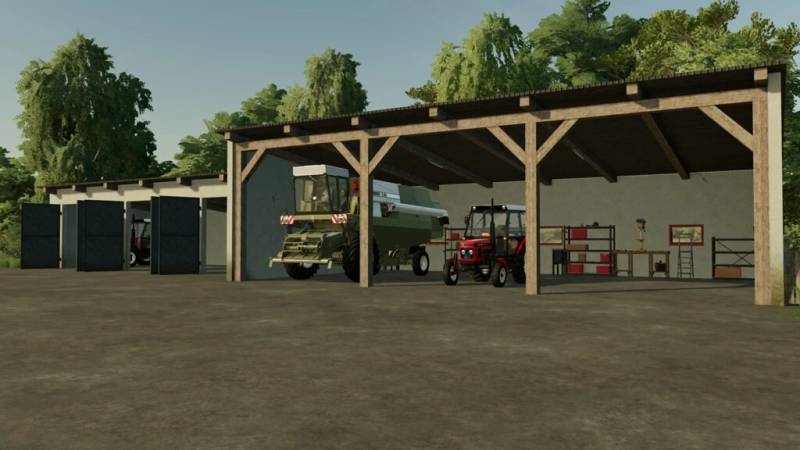 FS22 GARAGE WITH SERVICE V1.0.0.0 • Farming simulator 19, 17, 22 mods ...