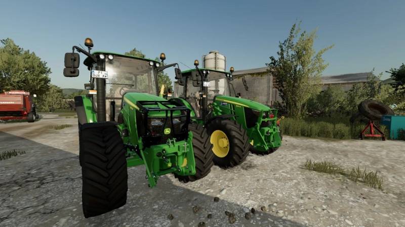 FS22 JOHN DEERE 5M V2.0.0.0 • Farming simulator 19, 17, 22 mods | FS19 ...