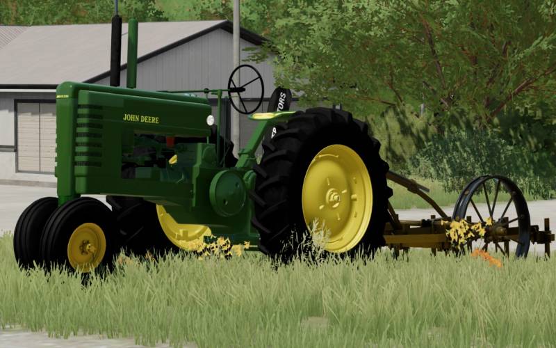 FS22 JOHN DEERE MODEL B (V2 FIXED TIRES) • Farming simulator 19, 17, 22 ...