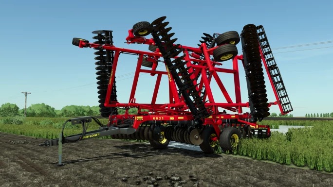 FS22 SUNFLOWER 6631 VERTICAL TILL V1.0.0.0 • Farming simulator 19, 17 ...