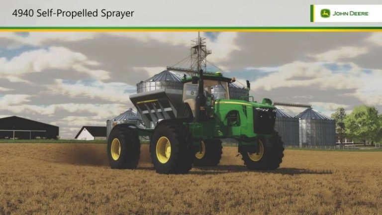 Fs22 John Deere 4940 Self Propelled Sprayer V1000 • Farming Simulator 19 17 22 Mods Fs19 4516