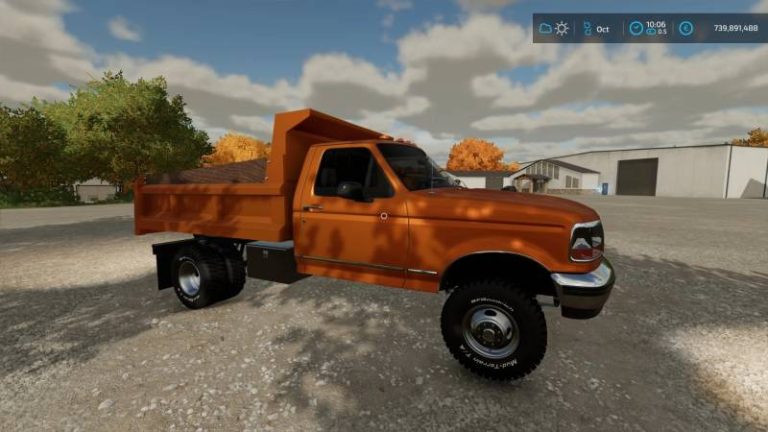 FS22 OBS FORD DUMP TRUCK V1.0.0.0 • Farming simulator 19, 17, 22 mods ...