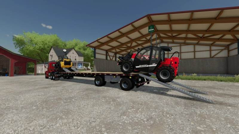 FS22 STEP DECK TRAILER IML21 V1.0.0.0 • Farming simulator 19, 17, 22 ...