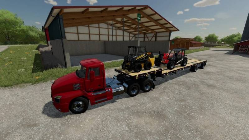 FS22 STEP DECK TRAILER IML21 V1.0.0.0 • Farming simulator 19, 17, 22 ...