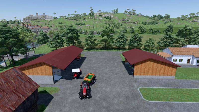 FS22 WOOD SHELTER SET V1.0.0.0 • Farming simulator 19, 17, 22 mods ...