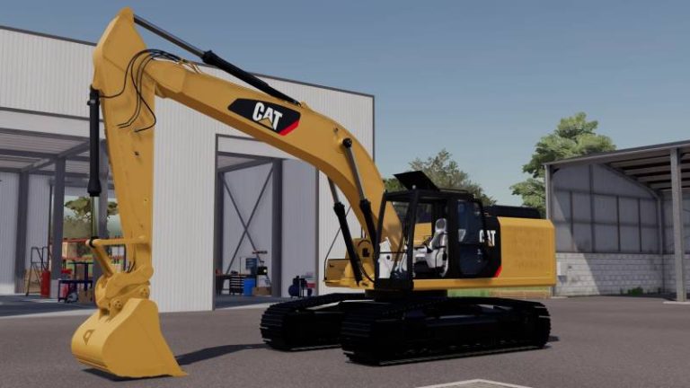 FS22 CAT 336F L GODETS ES V1.0.0.0 • Farming simulator 19, 17, 22 mods ...