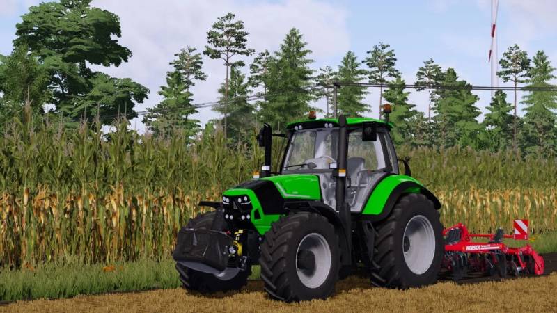 FS22 DEUTZ-FAHR AGROTRON SERIES V1.0.0.0 • Farming simulator 19, 17, 22 ...