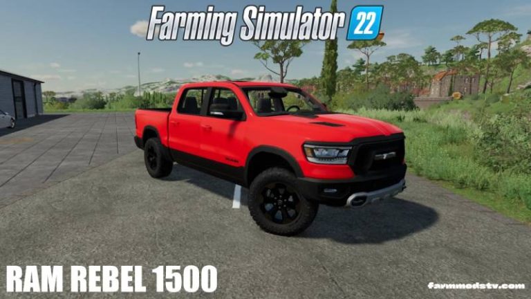 Fs22 Ram Rebel 1500 V10 • Farming Simulator 19 17 22 Mods Fs19 17 22 Mods 3229