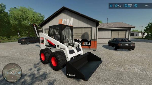 FS22 BOBCAT 863 PACK WITH STROBES ADDED V1.0.0.0 • Farming simulator 19 ...