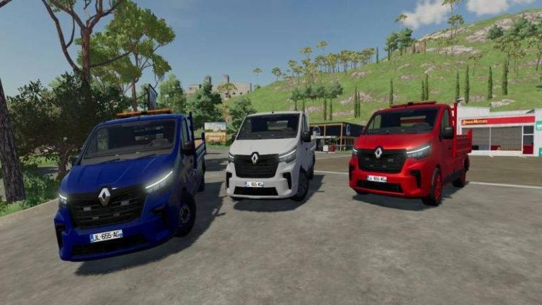 FS22 RENAULT TRAFIC 2022 INSIDE V2.0.0.1 • Farming Simulator 19, 17, 22 ...