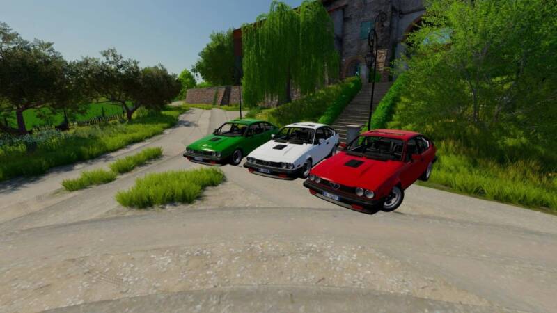 ALFA ROMEO ALFETTA GTV6 V1.0.0.0 • Farming simulator 19, 17, 22 mods ...