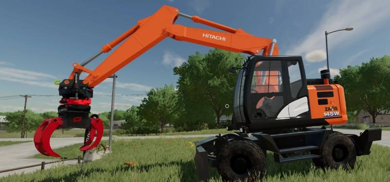 Fs Hitachi W V Farming Simulator Mods Fs Mods