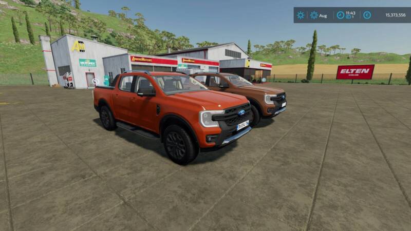 FORD RANGER WILDTRAK 2023 V1.0.0.0 • Farming simulator 19, 17, 22 mods ...