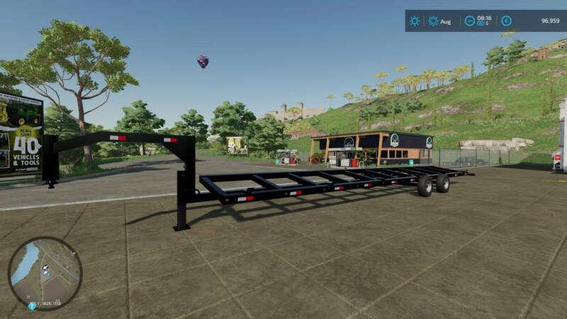 Maurer Gooseneck Header Trailer V1000 • Farming Simulator 19 17 22 Mods Fs19 17 22 Mods 9051