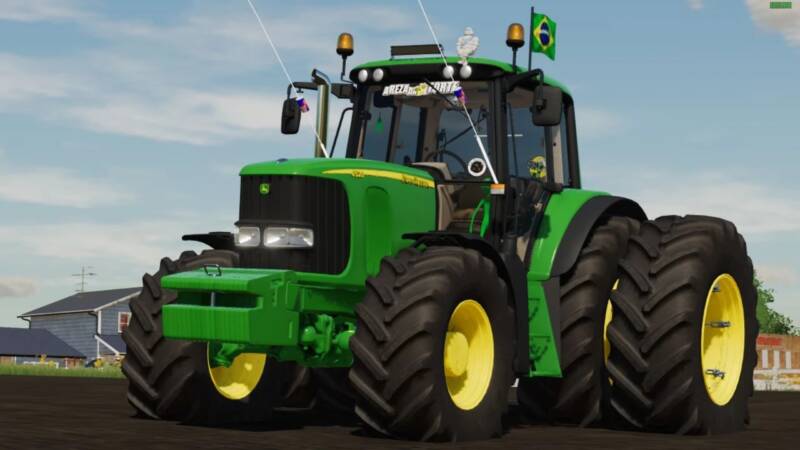 JOHN DEERE 6X20 SERIES BR V1.0.0.0 • Farming simulator 19, 17, 22 mods ...