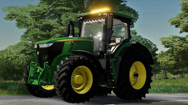 JOHN DEERE 7R EDITED V1.0.0.0 • Farming simulator 19, 17, 22 mods ...