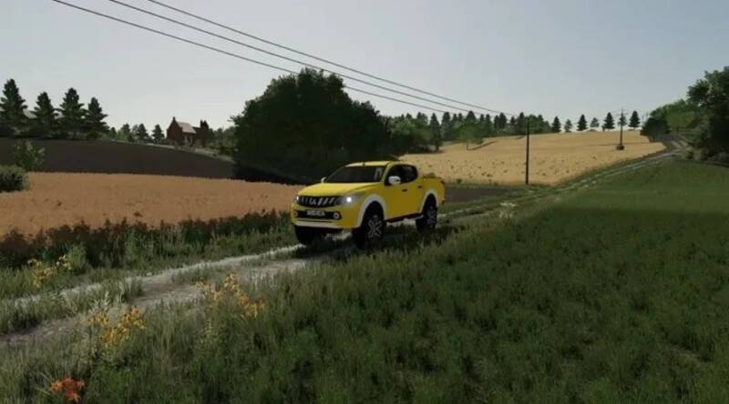 MITSUBISHI L200 W NOWSZEJ WERSJI - WERSJA CYWILNA V1.1.0.0 • Farming ...